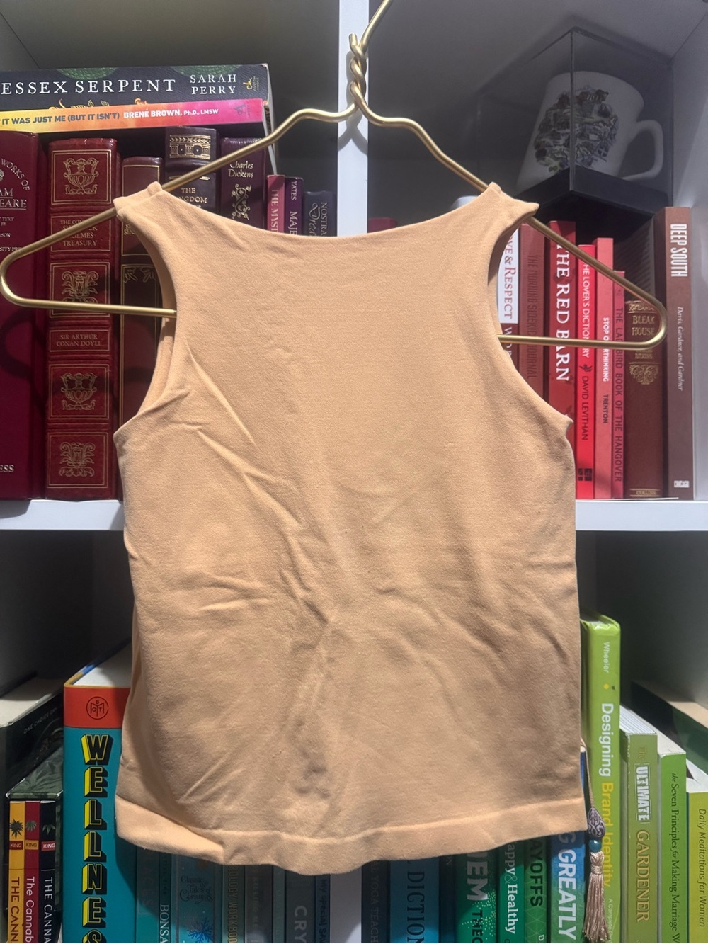 Free People Peach Sleeveless Tank Top
